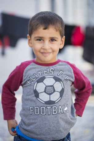 Ibraheem left Syria because he wants a better, safer life for his children.