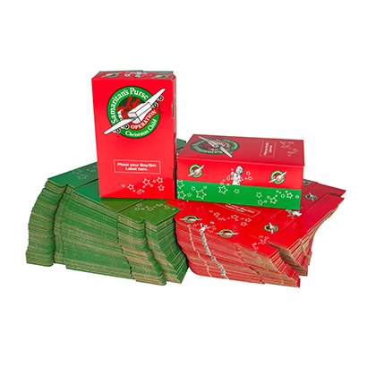 Pack of 100 preprinted shoeboxes
