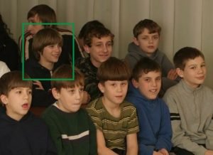 Vladimir as a child at the orphanage