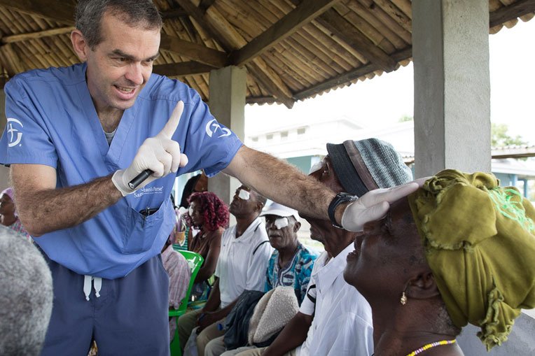 In Liberia, Ebola survivors received cataract surgeries from Samaritan’s Purse.