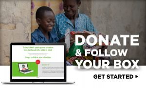 Donate and follow your box
