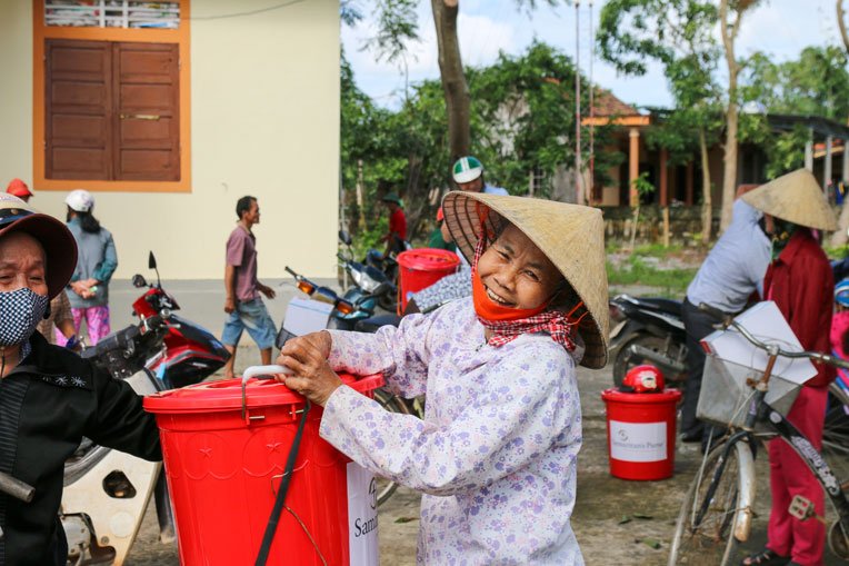 Vietnamese families are thankful for the help they’ve been given.