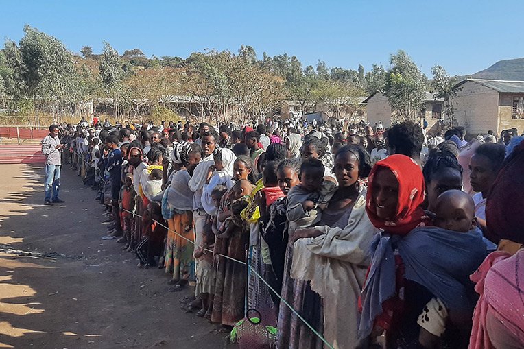 Samaritan’s Purse is providing food to hundreds of thousands in need of assistance in the Tigray region of Ethiopia.