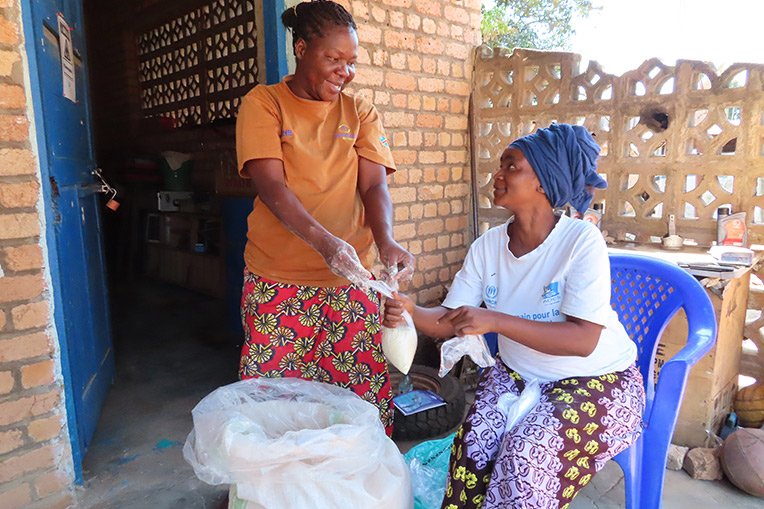 Many women in Dungu Territory have learned life and livelihood skills through the project.
