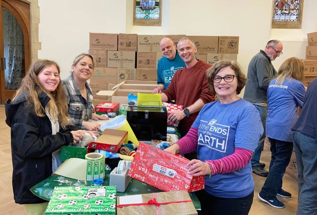 During November and December, our wonderful volunteers processed thousands of Operation Christmas Child shoebox gifts from across the UK, ready for shipment to children in need around the world.
