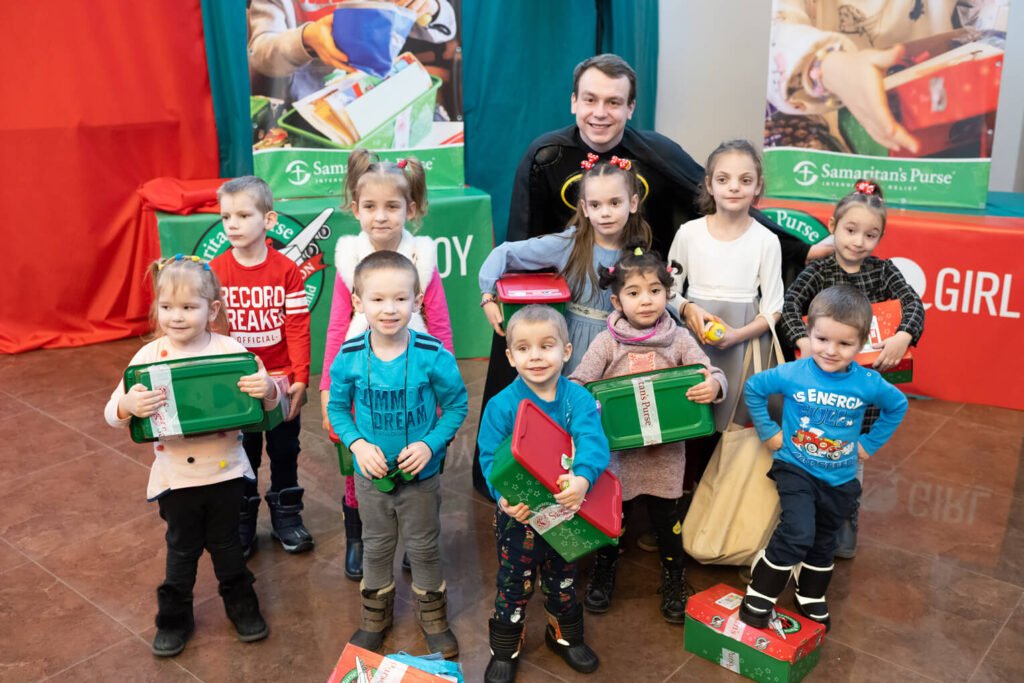 More than 400,000 shoebox gifts will be distributed in war-torn Ukraine this year.