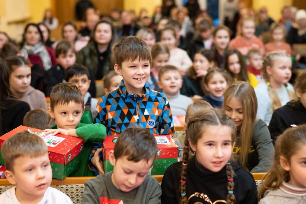 Churches in Ukraine are reaching out to children and their parents displaced by the war.